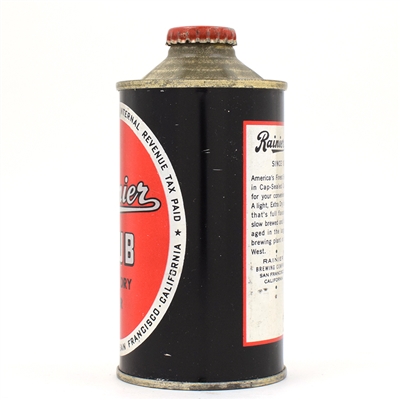 Rainier Club Beer Cone Top EXTRA DRY 180-19 CLEAN