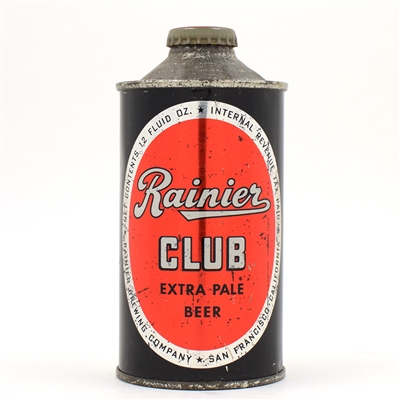 Rainier Club Beer Cone Top EXTRA PALE 180-17