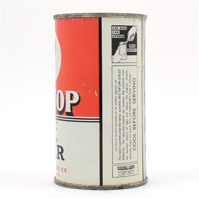 Red Top Beer Instructional Flat Top SCARCE BEAUTY 119-36 USBCOI 724