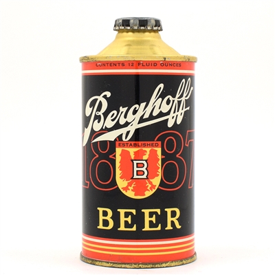 Berghoff Beer Cone Top ESTABLISHED 151-21 SWEET