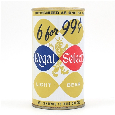 Regal Select Beer Pull Tab 6 FOR 99 113-38 NEAR MINT