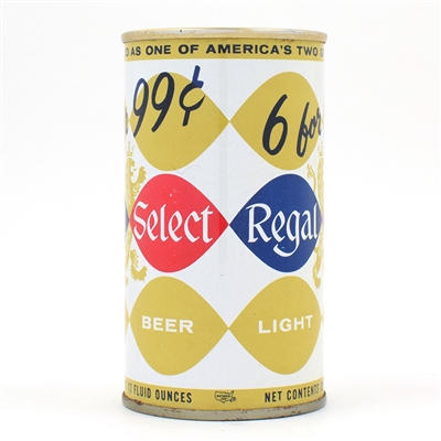 Regal Select Beer Pull Tab 6 FOR 99 113-38 NEAR MINT