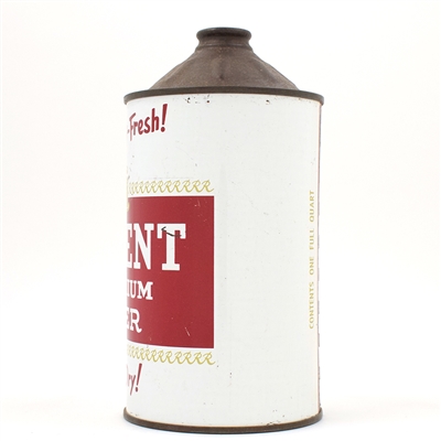 Regent Beer Quart Cone Top TOUGH CLEAN 218-2