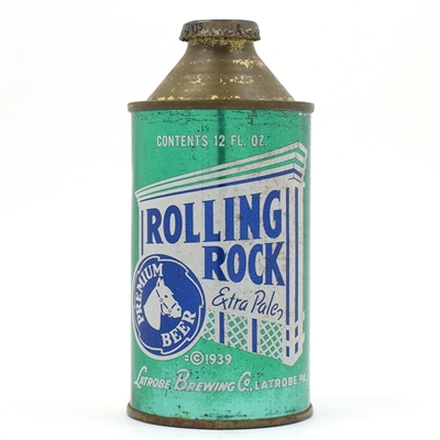 Rolling Rock Beer Cone Top 182-8