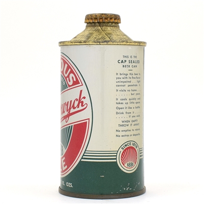 Beverwyck Ale Cone Top 151-31 SHARP