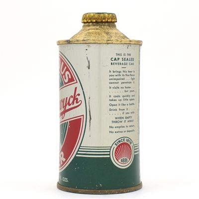 Beverwyck Beer Cone Top 152-10