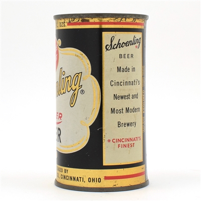 Schoenling Beer Flat Top 132-1 SHARP