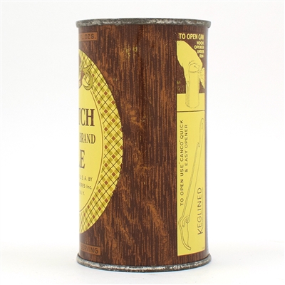 Scotch Thistle Brand Ale Instructional Flat Top 123-21 USBCOI 747 EXCEPTIONAL