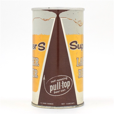 Super S Beer Zip Top SCARCE BROWN 129-25 IIMPECCABLE