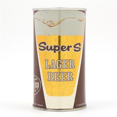 Super S Beer Zip Top SCARCE BROWN 129-25 IIMPECCABLE