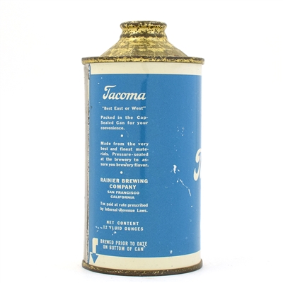 Tacoma Beer Cone Top CLEAN 186-19