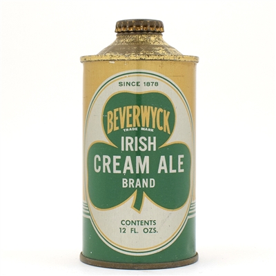Beverwyck Irish Cream Ale BRAND Cone Top 152-3