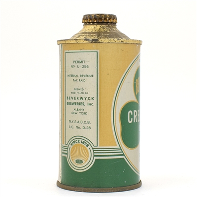 Beverwyck Irish Cream Ale BRAND Cone Top 152-3