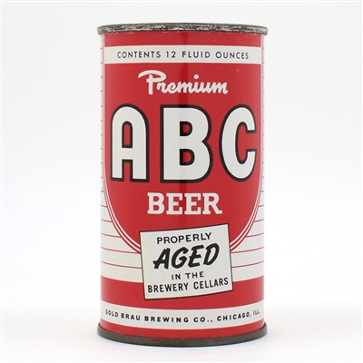 ABC Beer Flat Top TOUGH GOLD BRAU 28-5