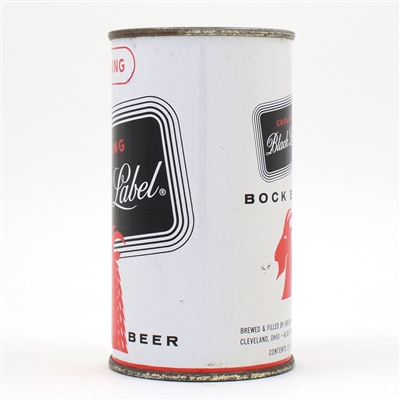 Black Label Bock Flat Top CLEVELAND 38-18 SCARCE CLEAN
