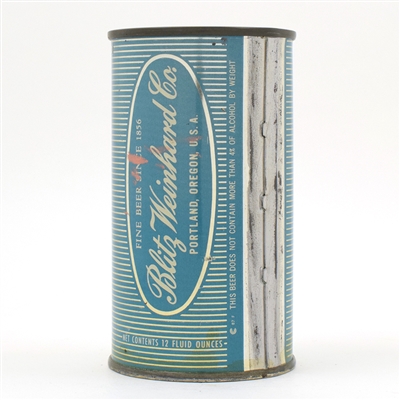 Blitz Weinhard Beer Flat Top NON-IRTP 39-28