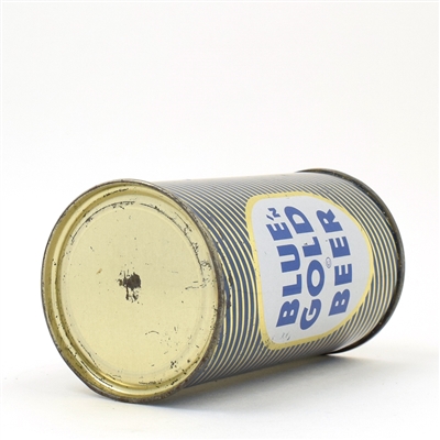 Blue and Gold Beer Flat Top RARE CLEAN 40-2