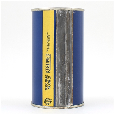 Blue and Gold Beer Flat Top RARE WITHDRAWN FREE 39-39