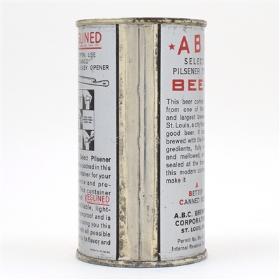 ABC St Louis Beer Instructional Flat Top TOP GRADE 28-8 USBCOI 4
