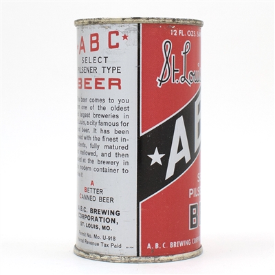 ABC St Louis Beer Instructional Flat Top TOP GRADE 28-8 USBCOI 4
