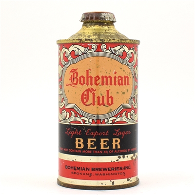 Bohemian Club Beer Cone Top 154-5