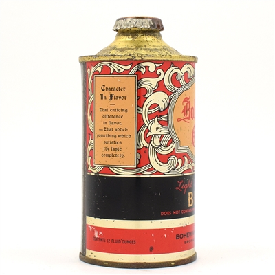 Bohemian Club Beer Cone Top 154-5