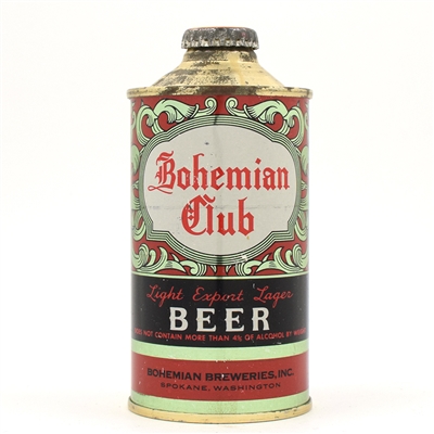 Bohemian Club Beer Cone Top 154-6