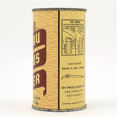 Brau Haus Beer Instructional Flat Top 41-4 USBCOI 121