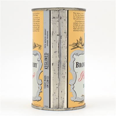 Brown Derby Beer Instructional Flat Top L.A. 42-11 USBCOI 135 TOP NOTCH