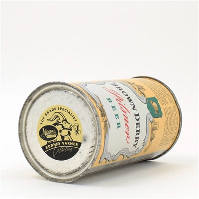 Brown Derby Beer Instructional Flat Top L.A. 42-11 USBCOI 135 TOP NOTCH