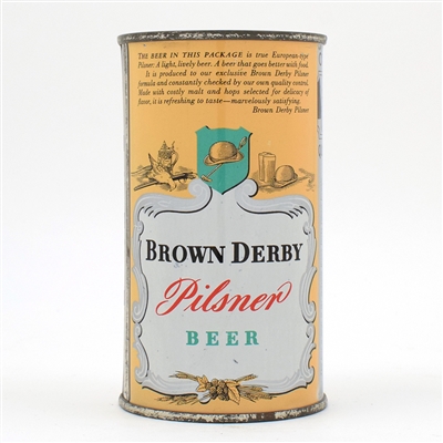 Brown Derby Beer Instructional Flat Top RAINIER 42-19 USBCOI 133 MINTY