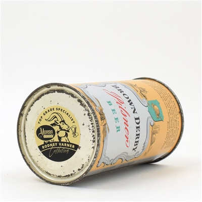 Brown Derby Beer Instructional Flat Top RAINIER 42-19 USBCOI 133 MINTY