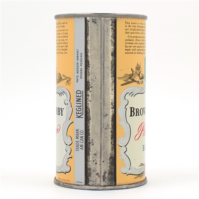 Brown Derby Beer Instructional Flat Top RAINIER 42-20 USBCOI 136