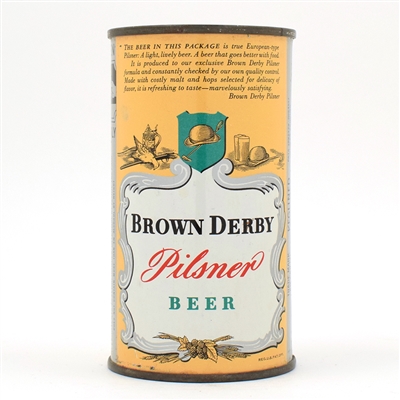 Brown Derby Beer Instructional Flat Top SALEM 42-31 USBCOI 134 SUPERB