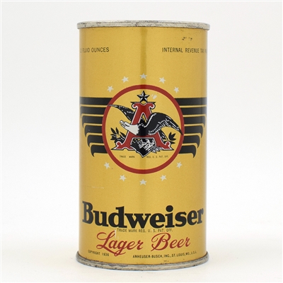 Budweiser Beer Instructional Flat Top SEMI-METALLIC 43-35 USBCOI 148 MINTY