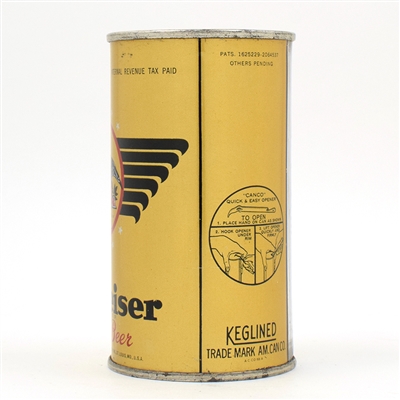 Budweiser Beer Instructional Flat Top SEMI-METALLIC 43-35 USBCOI 148 MINTY