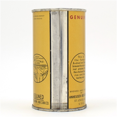 Budweiser Beer Instructional Flat Top SEMI-METALLIC 43-35 USBCOI 148 MINTY