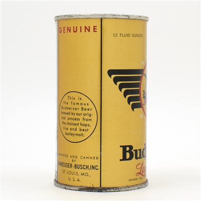 Budweiser Beer Instructional Flat Top SEMI-METALLIC 43-35 USBCOI 148 MINTY