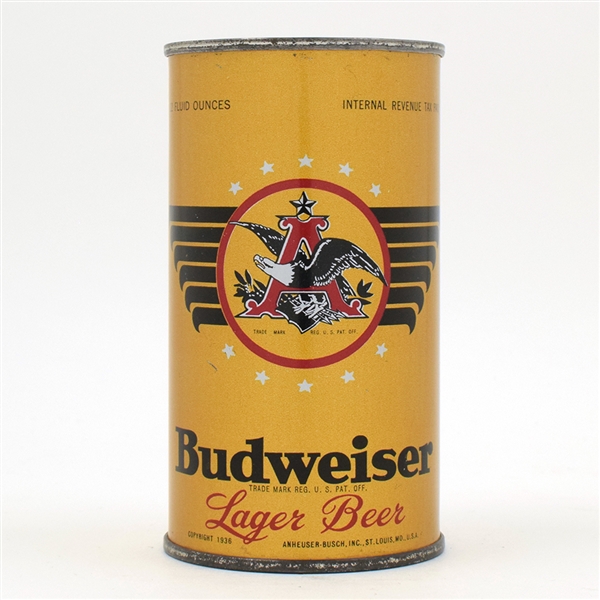 Budweiser Beer Instructional Flat Top SEMI-METALLIC 43-35 USBCOI 150 NICE