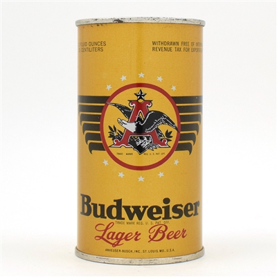 Budweiser Beer Instructional Flat Top WITHDRAWN FREE 44-1 USBCOI 154 MINTY