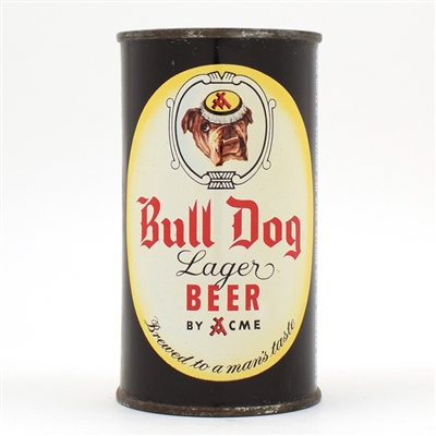 Bull Dog Beer Flat Top LOS ANGELES 45-16