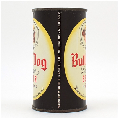 Bull Dog Beer Flat Top LOS ANGELES 45-16