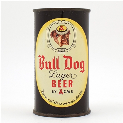 Bull Dog Beer Flat Top LOS ANGELES 45-16