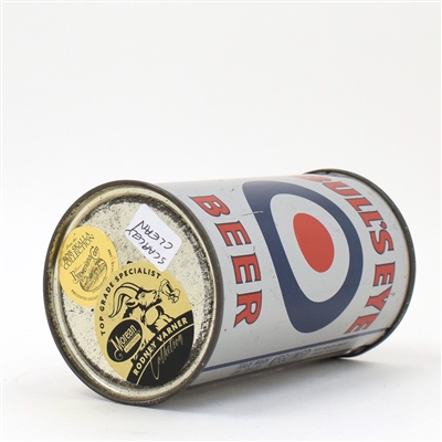 Bulls Eye Beer Instructional Flat Top RARE CLEAN & ORIGINAL 46-6 USBCOI 168