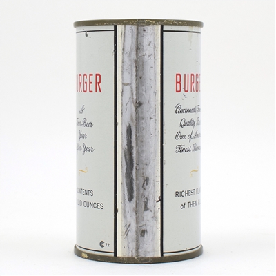Burger Beer Flat Top 46-17 EXCELLENT