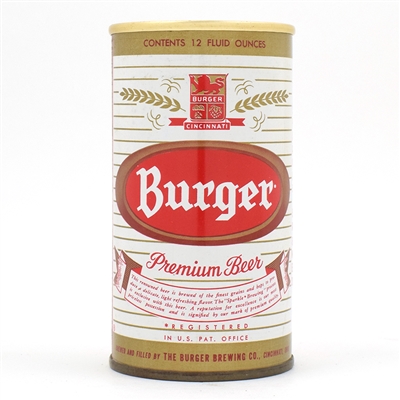 Burger Beer Zip Top 50-29 EXCELLENT