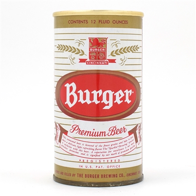 Burger Beer Zip Top 50-29 EXCELLENT