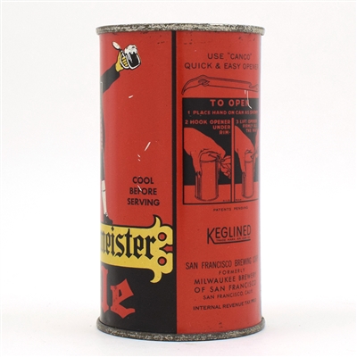Burgermeister Ale Instructional Flat Top METALLIC 46-25 UNLISTED OI EXCEPTIONAL