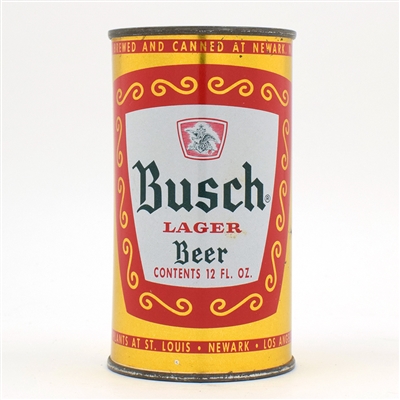 Busch Beer Flat Top NEWARK 47-29 EXCELLENT
