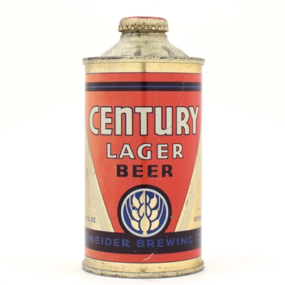Century Beer Cone Top NICE DISPLAY TOUGH 157-2